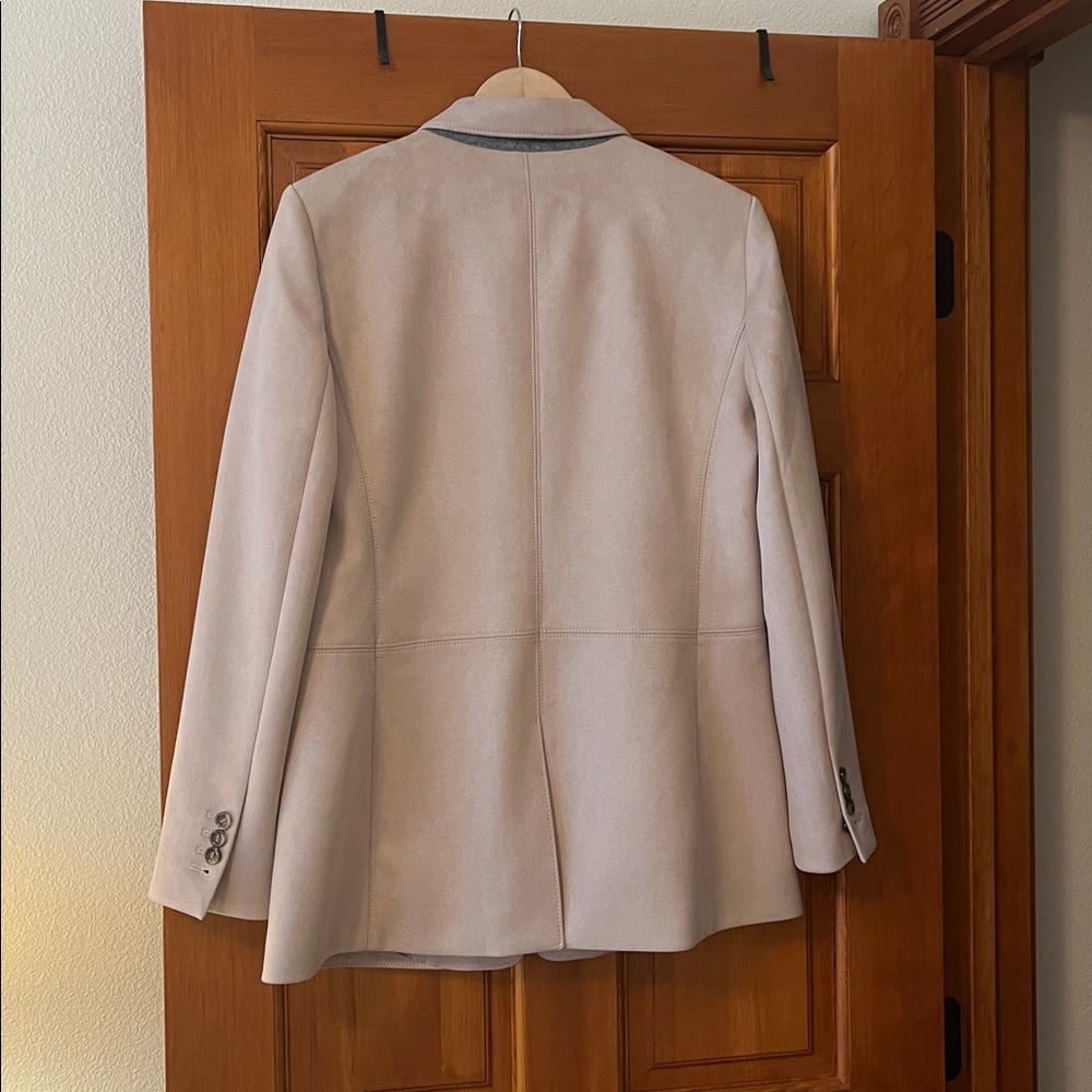 Ann Taylor Faux Suede Blazer - Picture 2 of 2